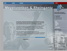 Tablet Screenshot of meyersrenken-rheingantz.de